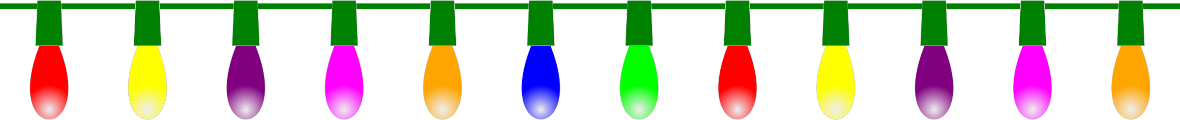 2400x244 Christmas Lights Cartoon