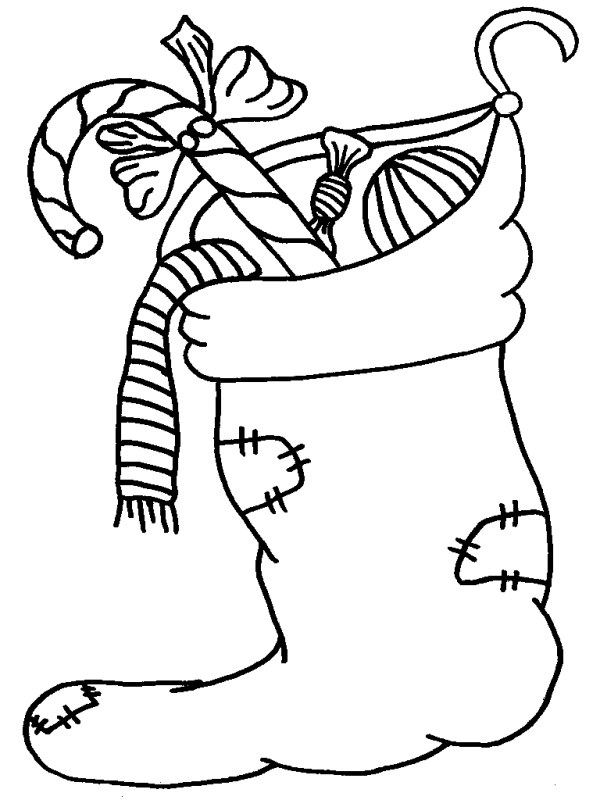 600x800 Christmas Lights Merry Christmas Coloring Page