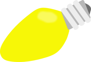 296x201 Bulb Christmas Clipart Light