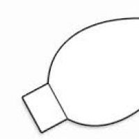 200x200 Christmas Light Template Printable