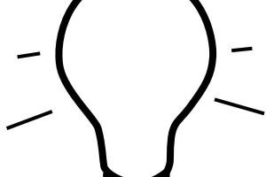 300x200 Light Bulb Clipart