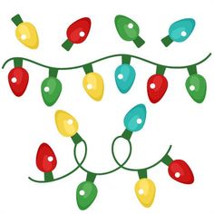 236x236 Christmas Lights Scrapbook Clip Art Christmas Cut Outs For Cricut
