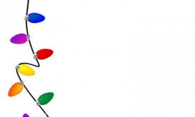 280x168 Christmas Lights Clipart Border Clipart Panda