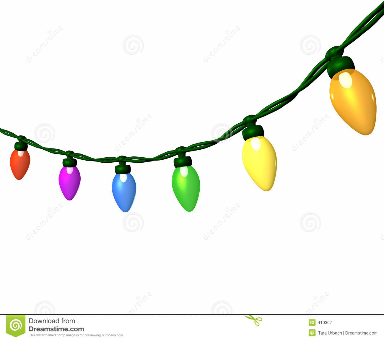 Christmas Lights Clipart | Free download on ClipArtMag