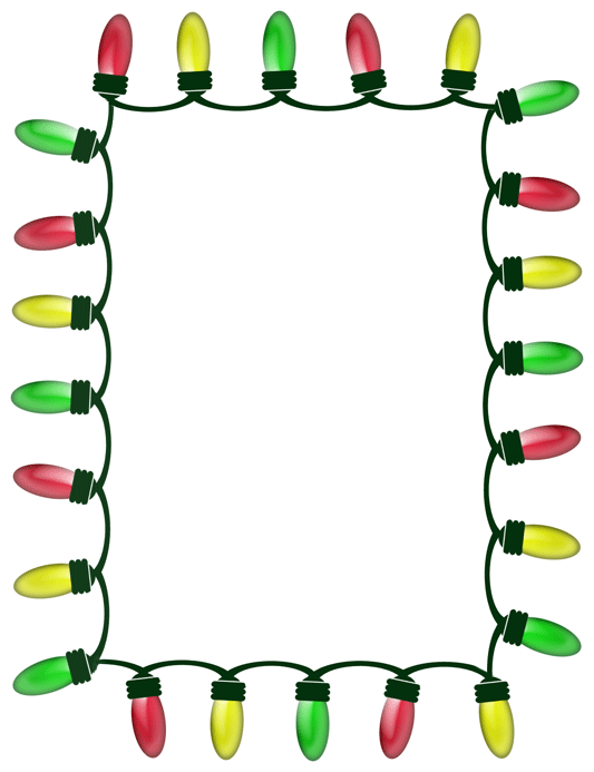 533x693 Christmas Light Border Clip Art Many Interesting Cliparts