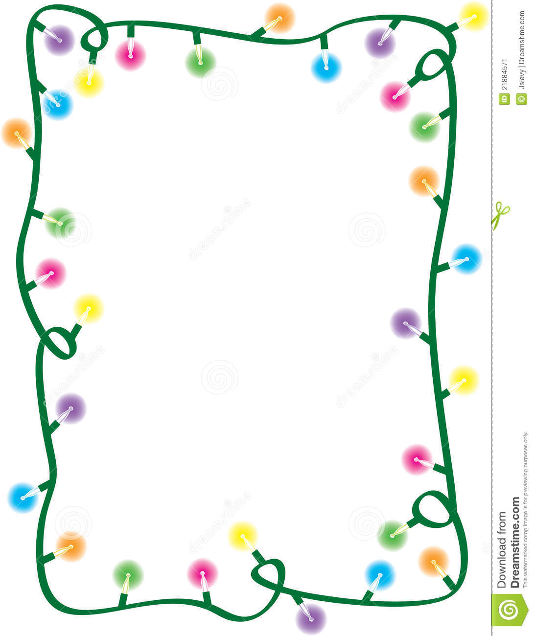 Christmas Lights Clipart Borders | Free download on ClipArtMag