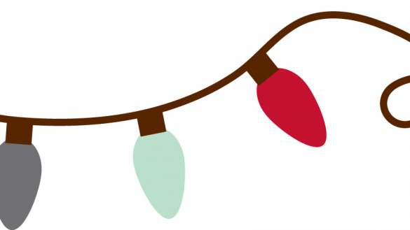 585x329 Crafty String Of Christmas Lights Clipart Not Working Half Out