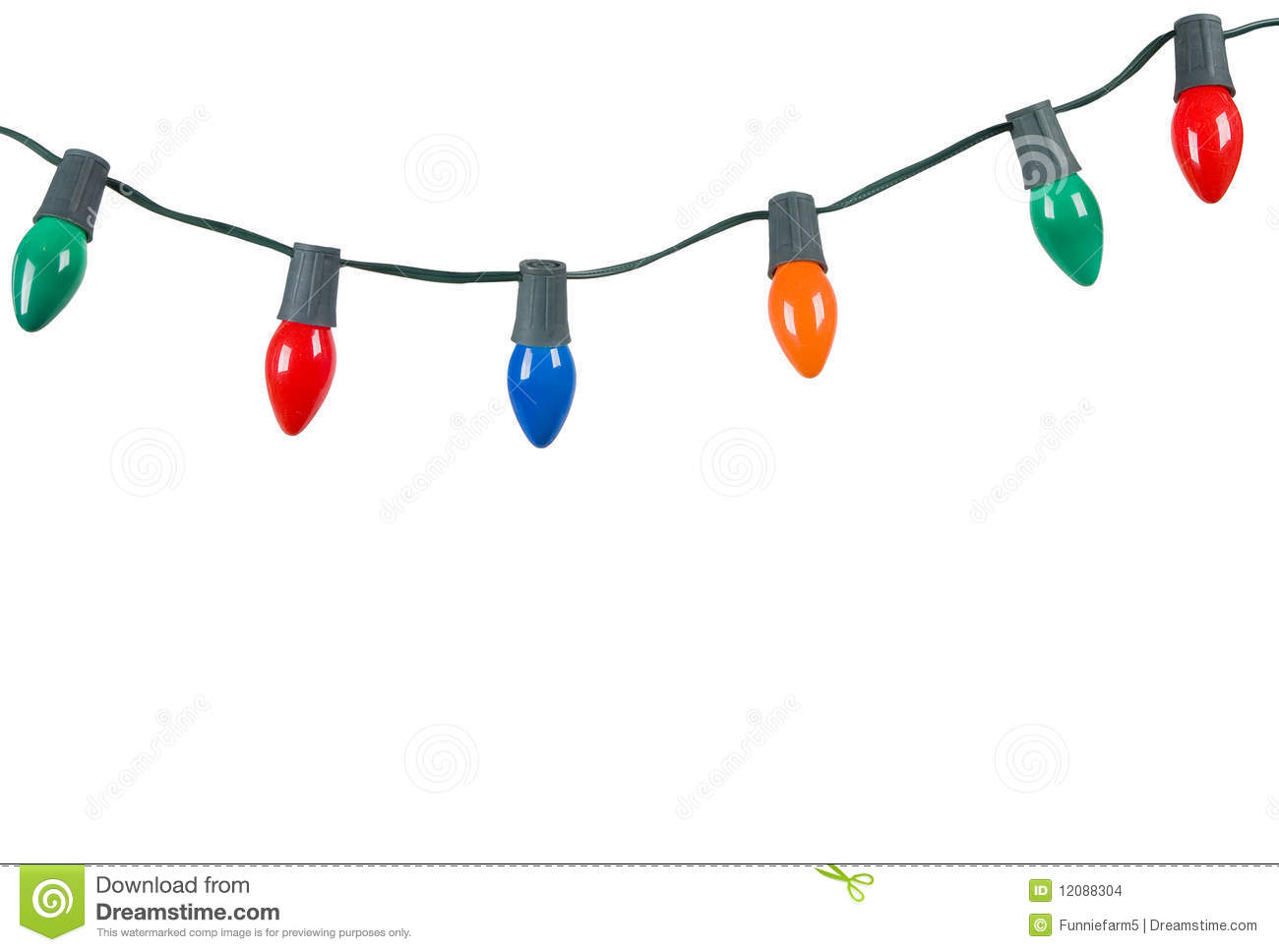 1300x968 Hanging Christmas Lights Clipart