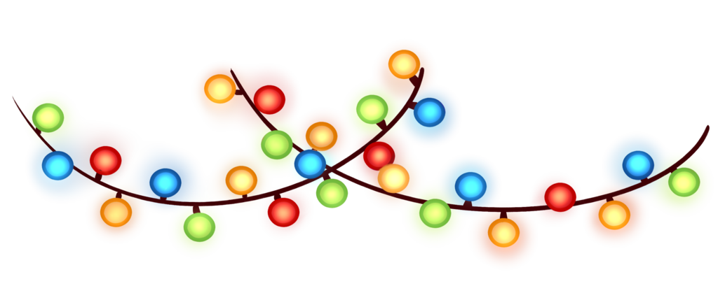 1024x429 Christmas Lights Png Image Png Mart