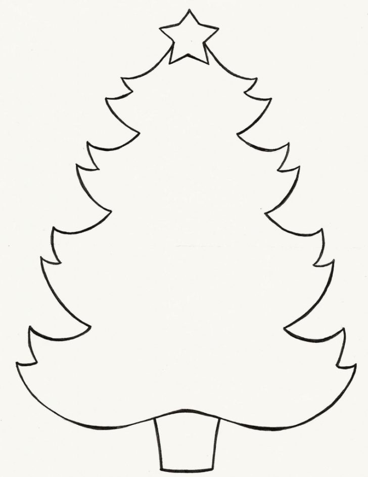 728x942 Christmas ~ Christmas Tree Outline Clip Art Cheminee Websiteme