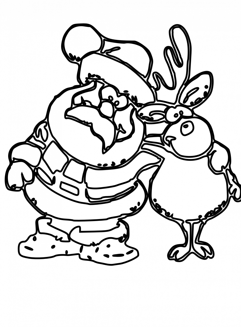 974x1321 Coloring Pages Christmas Line Drawing 1882705 Coloring Pages