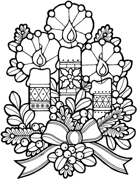 551x720 Adult Christmas Coloring Pages Line Drawings Online Adult