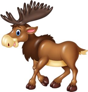 288x300 The Best Moose Clipart Ideas Moose Silhouette