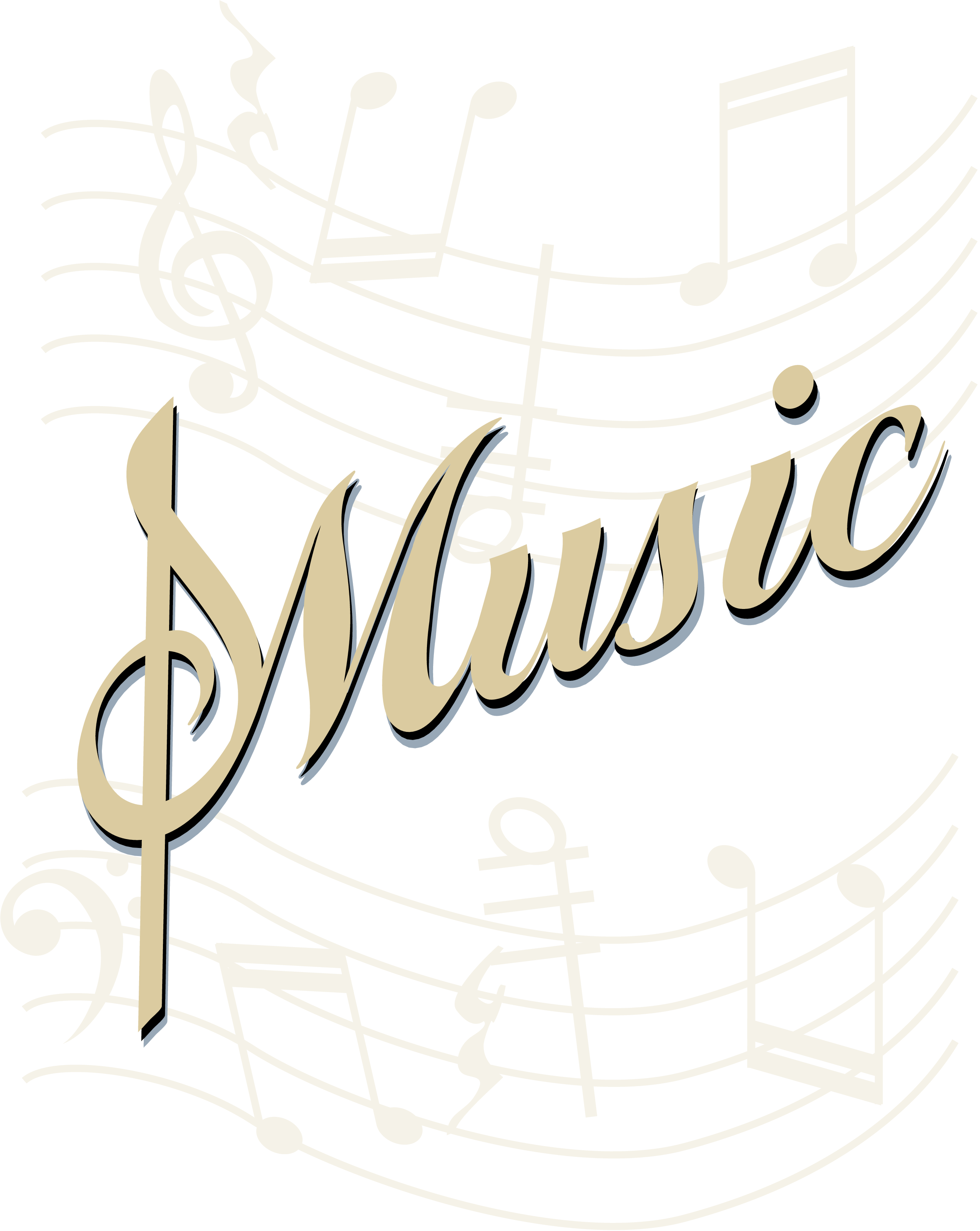 2550x3204 Music Clipart