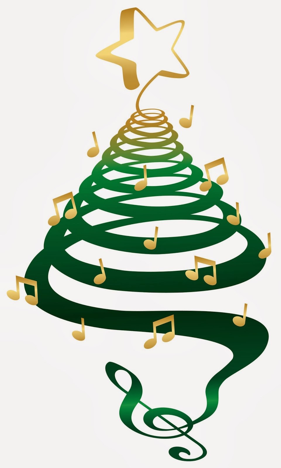 961x1600 Music Note Christmas Ornaments Decorations