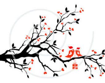 340x270 Christmas Tree With Music Notes Printable Christmas Card