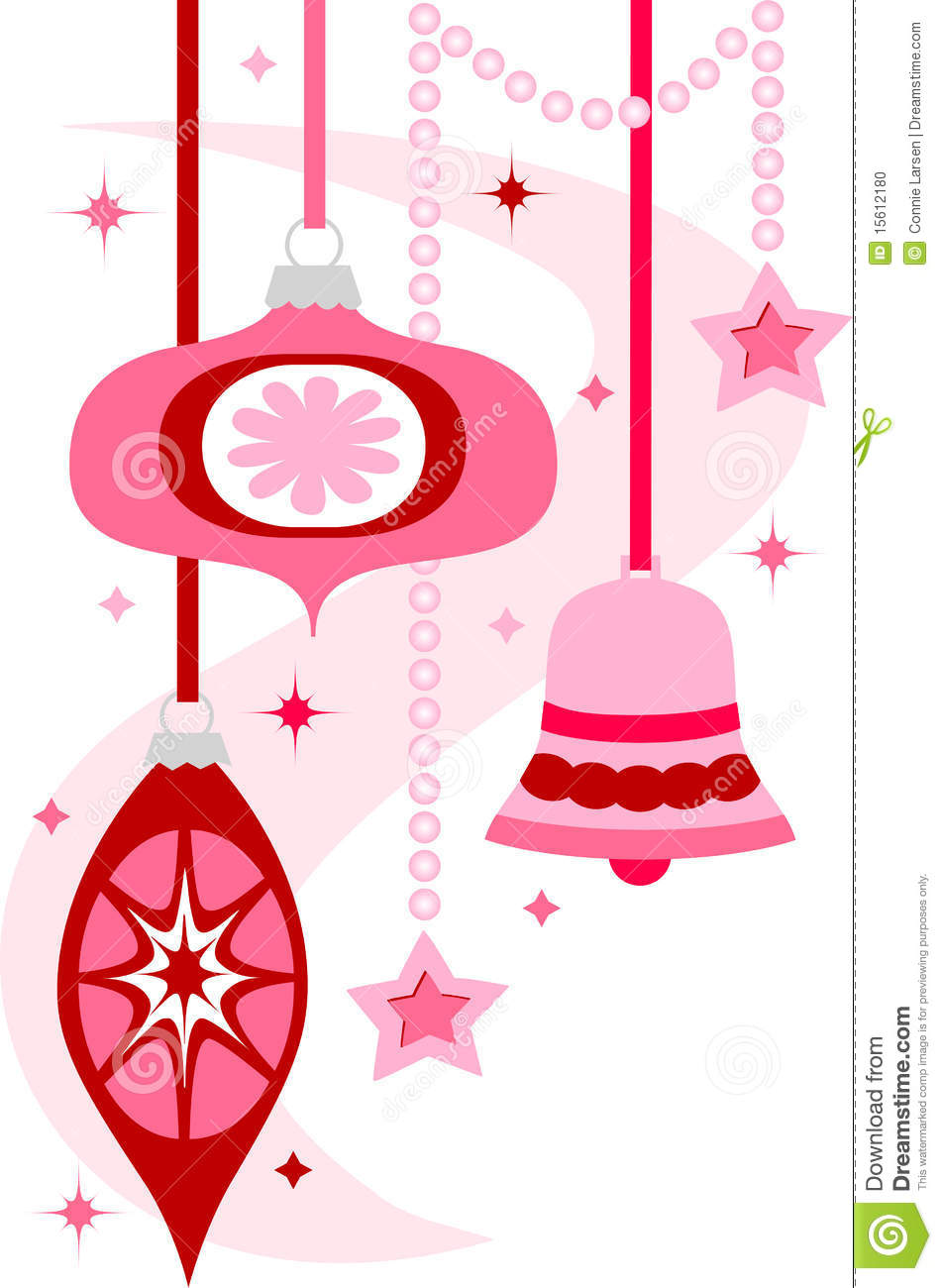 951x1300 Vintage Christmas Ornament Clipart