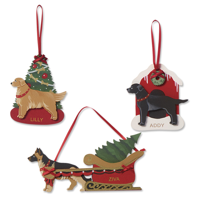 650x650 Dog Christmas Decorations Dog Breed Christmas Ornaments