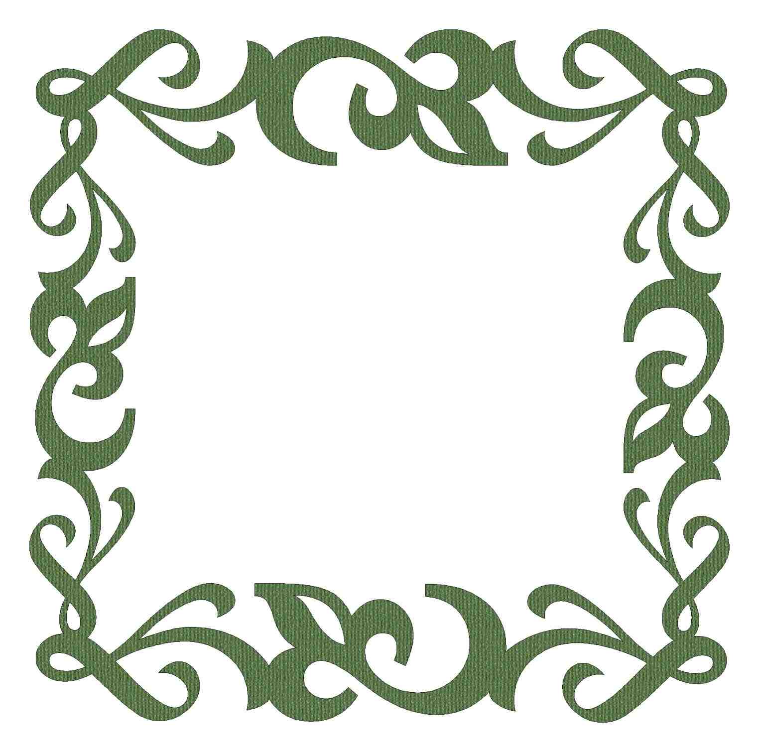 1524x1510 Elegant Christmas Page Border Cheminee.website