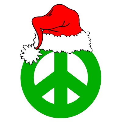 400x400 Graphics For Christmas Peace Sign Graphics