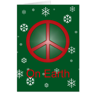 324x324 Peace Earth Christmas Gifts