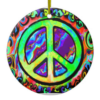 324x324 Peace Sign Ornaments Amp Keepsake Ornaments Zazzle