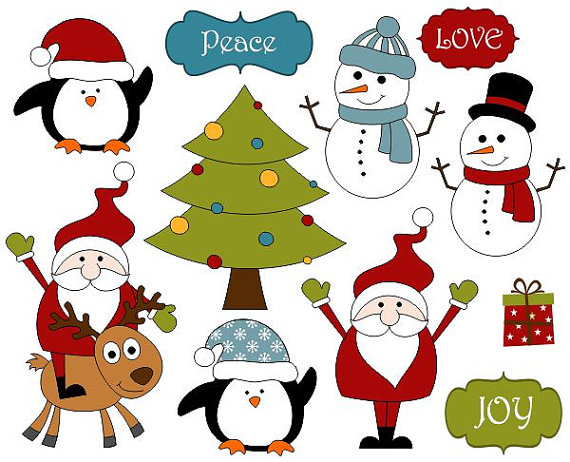 570x462 Cute Christmas Decoration Clip Art Xmas Scrapbook Clipart