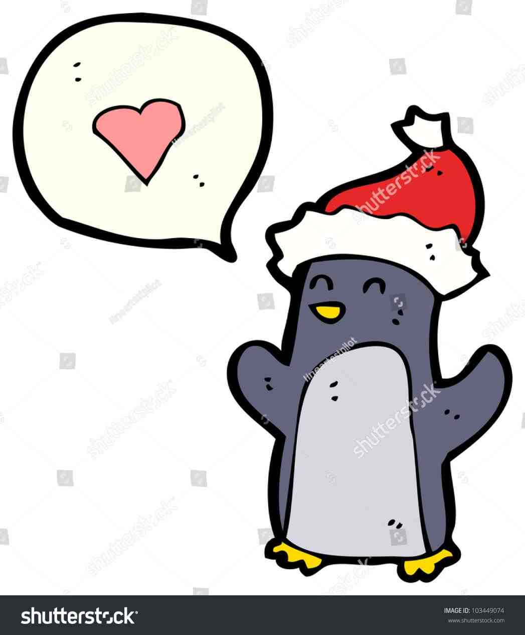 1047x1264 Stock Illustration Penguin Cute Cartoon Christmas Penguins Stock
