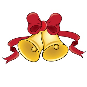 300x300 Christmas Bells Clip Art