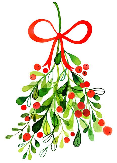 465x650 Mistletoe Christmas Flower Clip Art Merry Christmas Amp Happy New