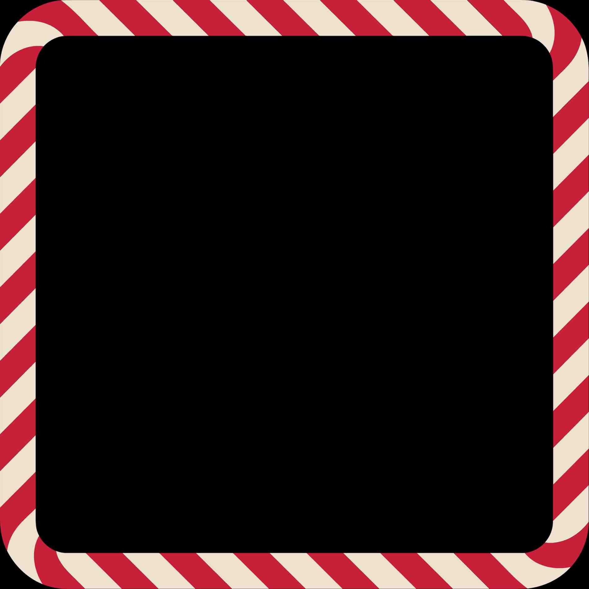 1900x1900 Candy Border Clip Art Large Cane With Deer Png Photo Frame Canes