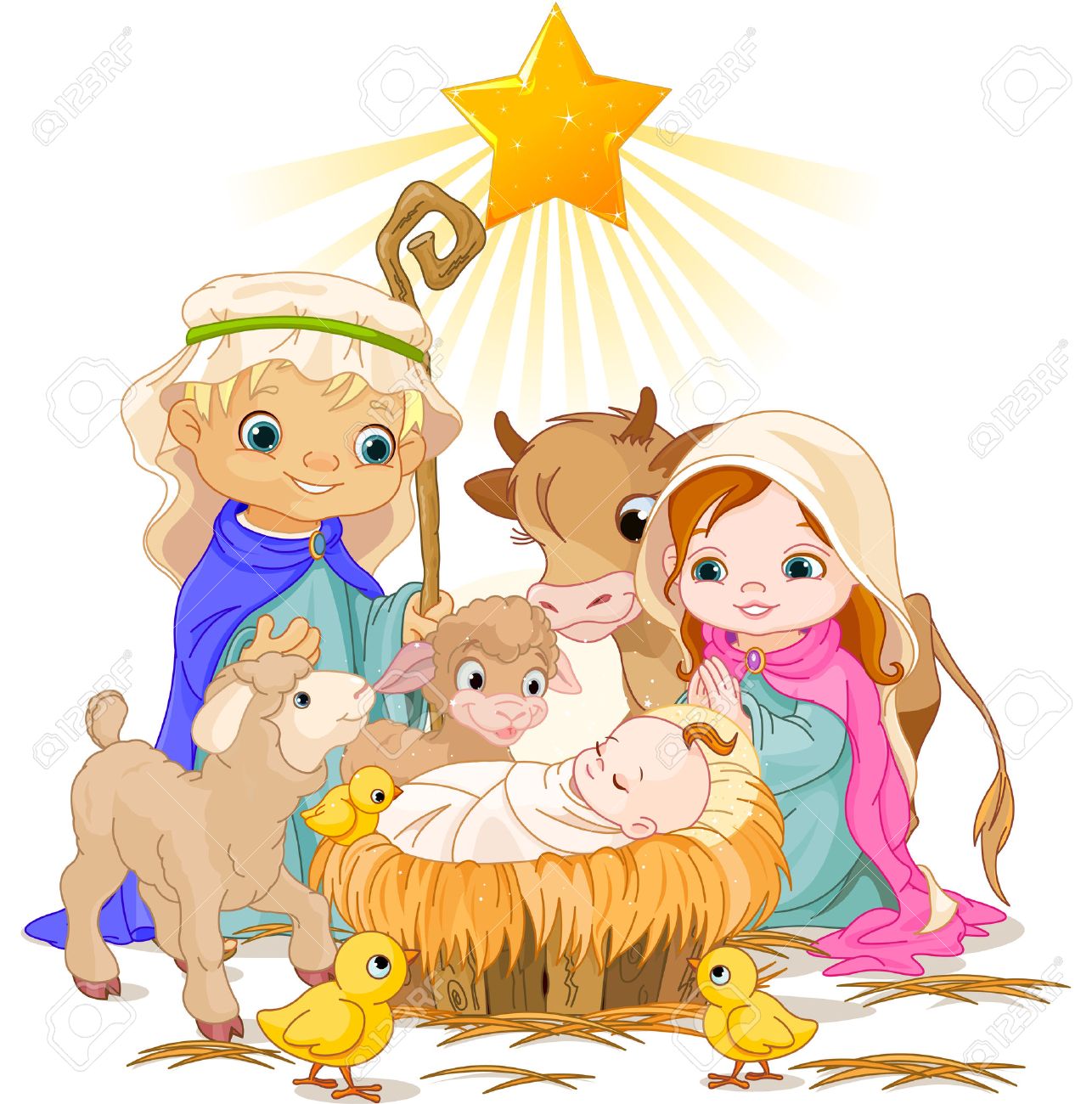 1286x1300 Christmas Nativity Play Clip Art Cliparts