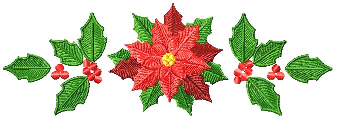 683x245 Graphics For Poinsettia Border Graphics