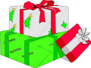 300x225 Christmas Clipart Picture Of A Pile Of Xmas Gifts