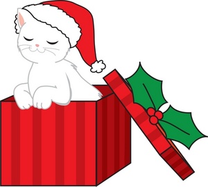 300x270 Cute Christmas Present Clipart