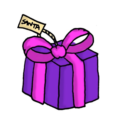 455x510 Christmas Present Clipart
