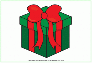 320x222 Christmas Present Printables