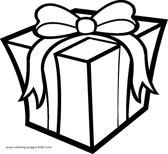 550x505 Best Christmas Present Coloring Pages Ideas