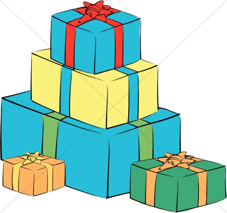776x728 Graphics For Stack Christmas Presents Graphics