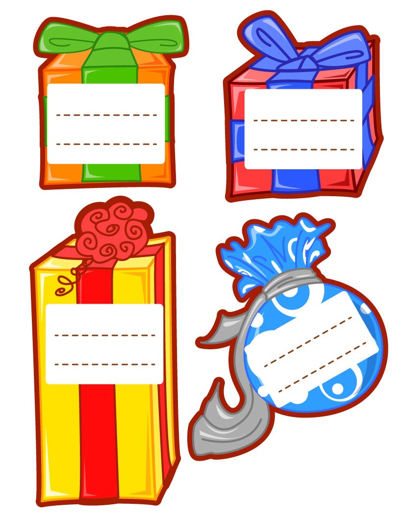 820x1060 Christmas Gift Tags