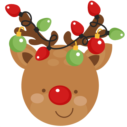 432x432 Reindeer Clipart Adorable Pencil And In Color Reindeer