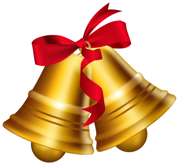 600x553 Christmas Bell Christmas Ribbon Clip Art Merry Christmas Amp Happy