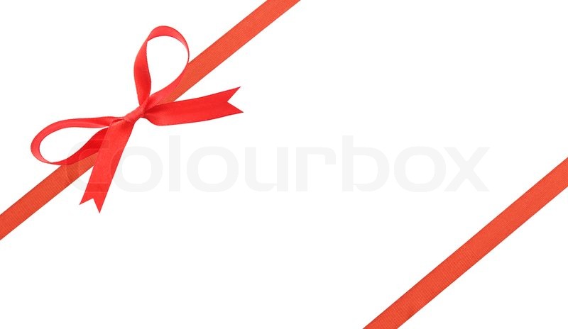800x464 Red Christmas Ribbon And Bow Stock Photo Colourbox