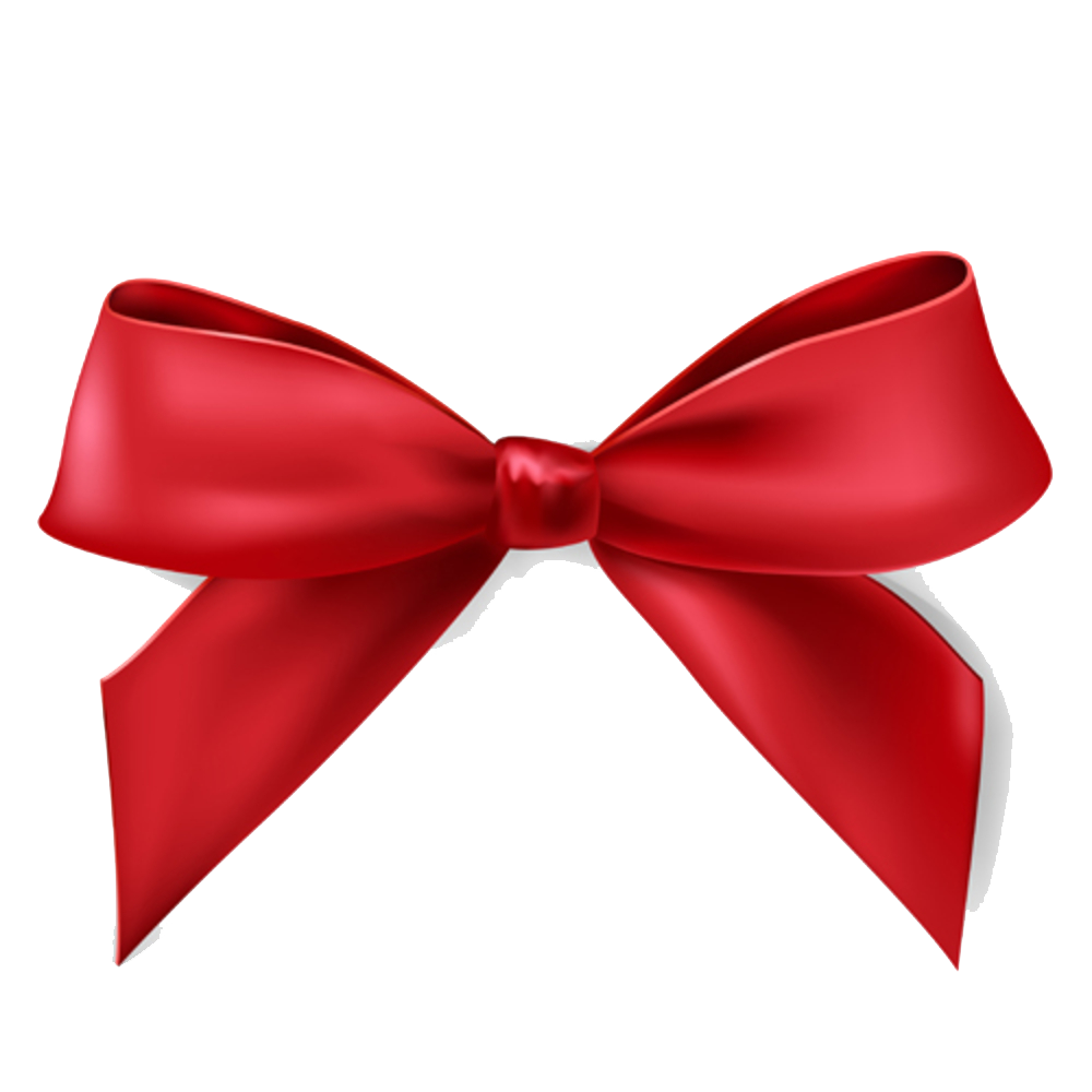 1000x1000 Christmas Bow Clipart Png