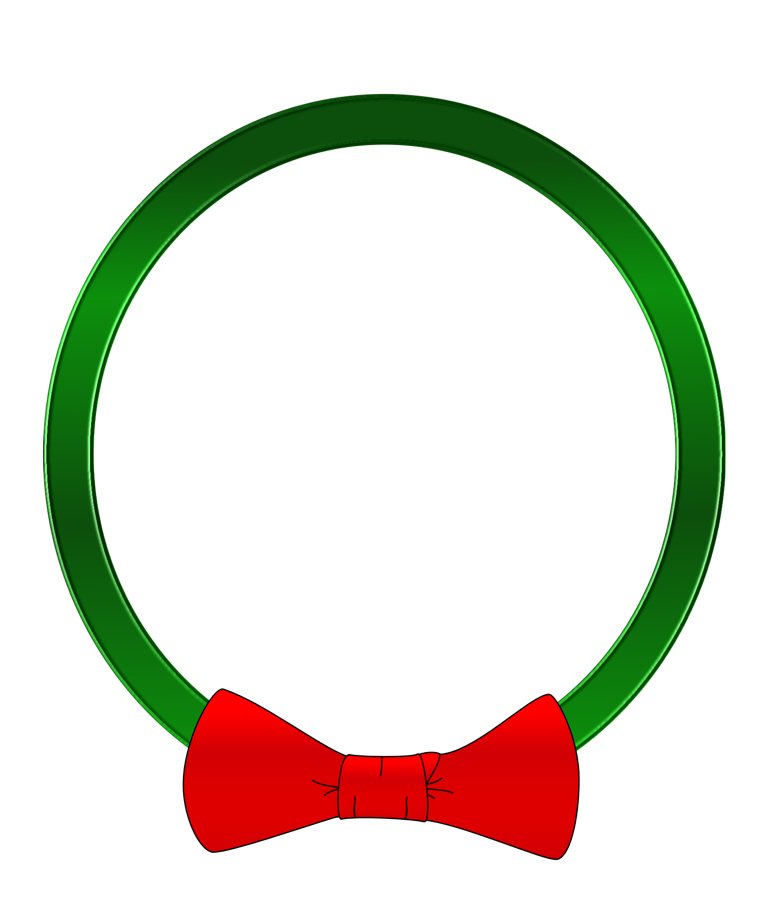 1500x1800 Christmas Clipart Circle