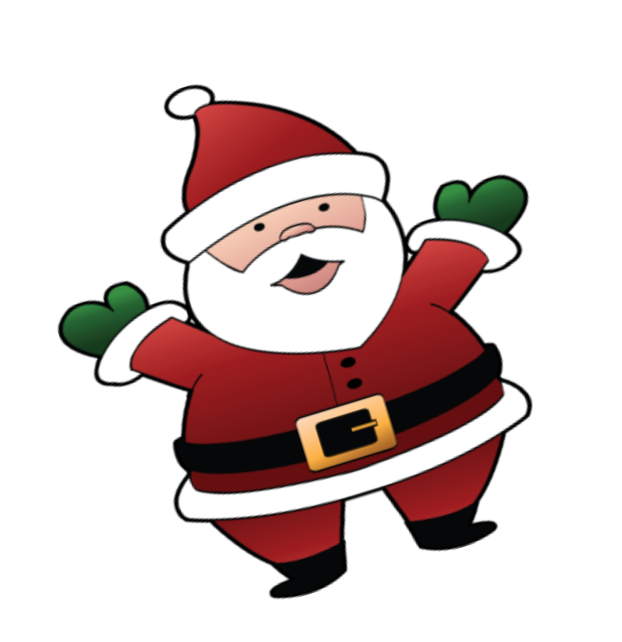 873x902 Santa Christmas Clip Art