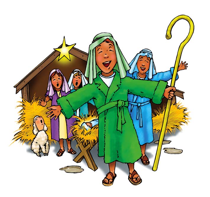 Christmas Shepherd Clipart | Free download on ClipArtMag