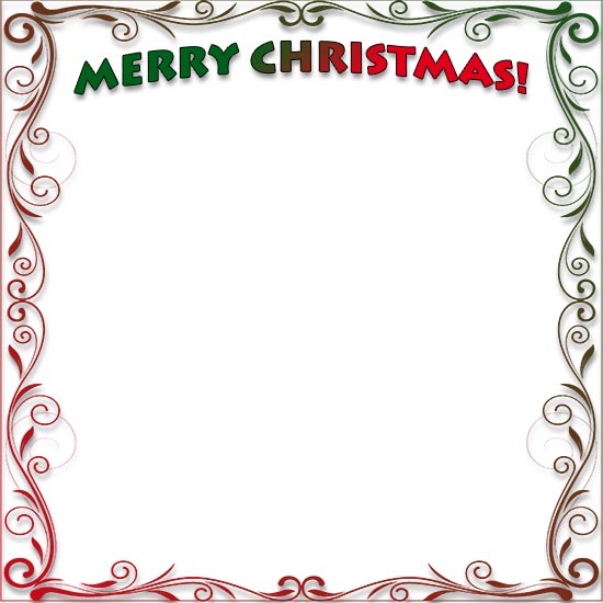 550x550 Free Christmas Borders