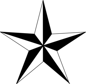 300x291 Texas Star Clip Art