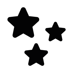 283x283 Silhouette Clipart Christmas Star Outline